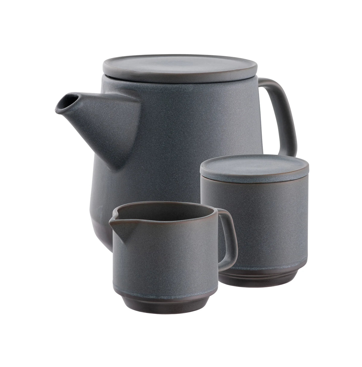 Belleek Living Taberu Teaset - Teapot, Sugar & Jug
