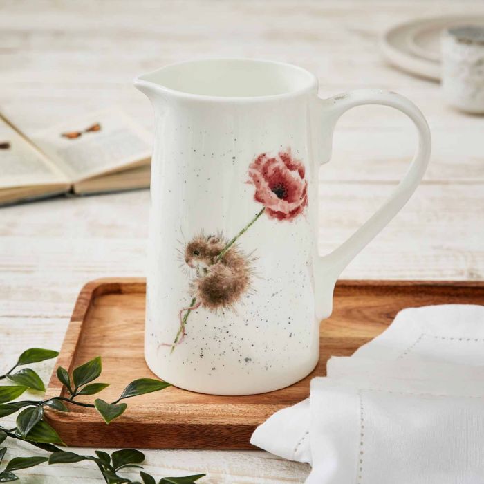 Wrendale 2PT Jug ‘Poppy Mouse’