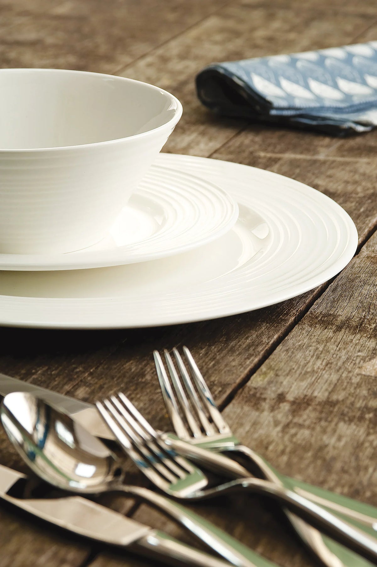 Belleek Living Ripple 12 Piece Set