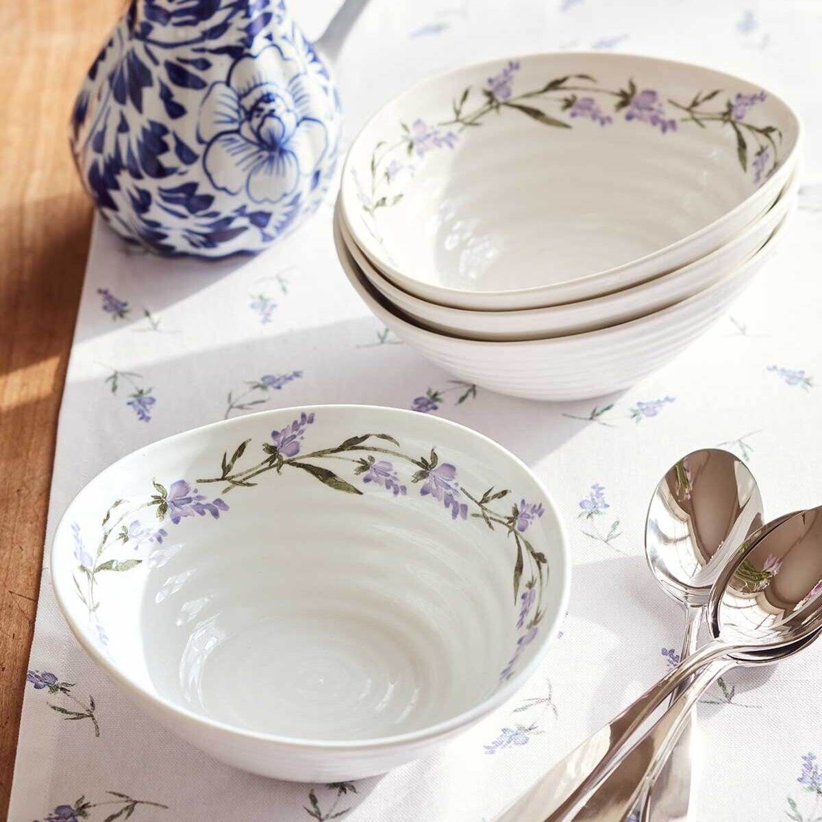 Portmeirion Sophie Conran 7.5” Cereal Bowl Lavandula
