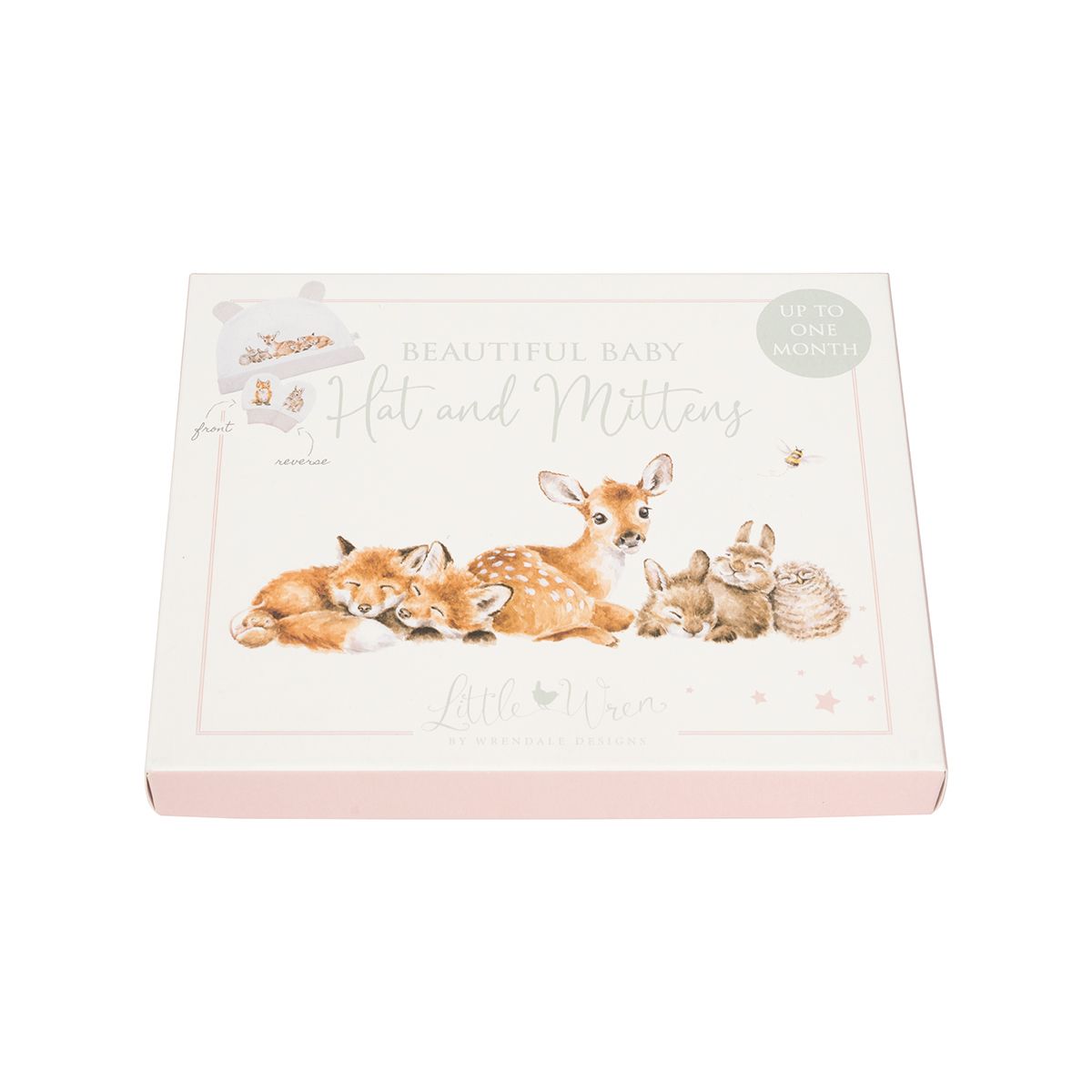 Little Wren 'Little Forest' Hat and Mittens Set