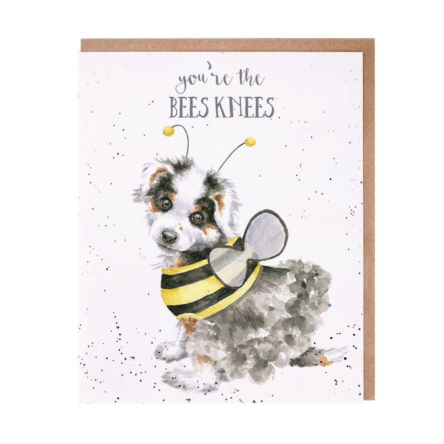 Wrendale 'The Bees Knees' Dog Card